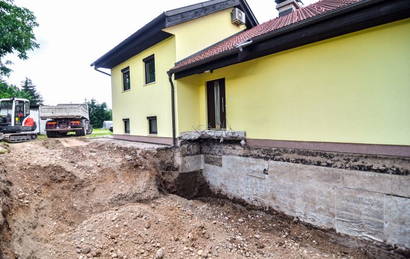Foundation Damage Caused by Settlement